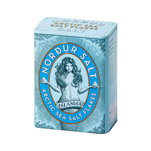 Nordur Salt Arctic Sea Salt en caja premium de lata 125/250 grs